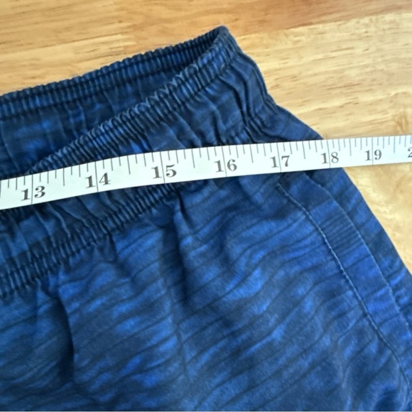 Nike Boardshorts Men’s Large Blue Geometric Drawstring Beach Performance - Picture 8 of 9